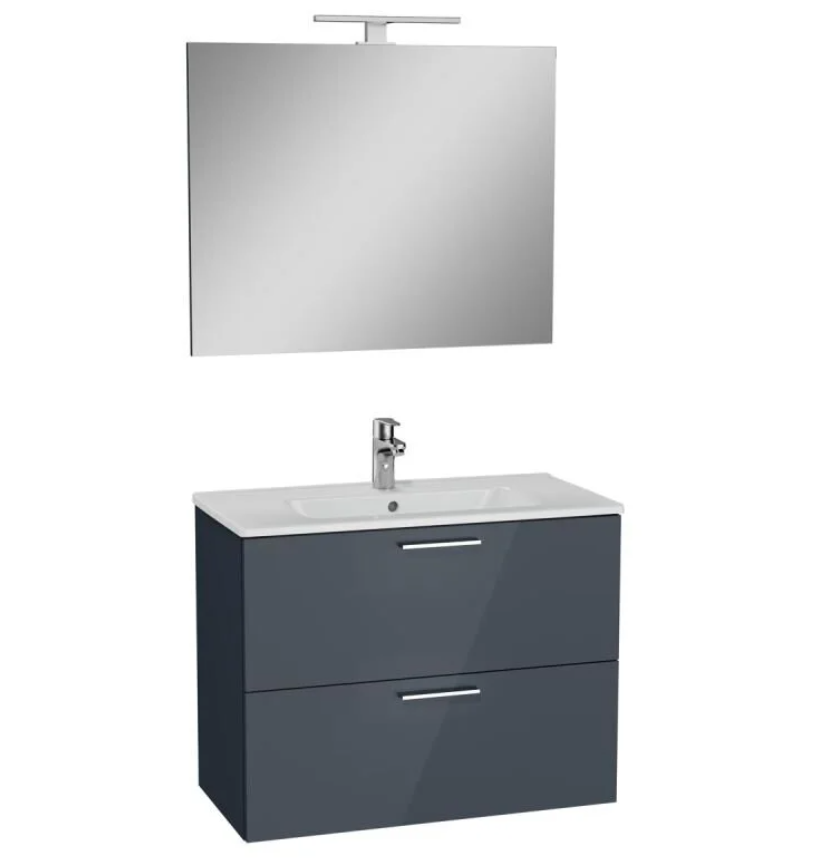 VitrA Mia 75100 Çekmeceli 80 cm Banyo Dolabı Seti