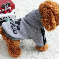 Adidog Köpek Kapşonlu Sweatshirt Elbise Kıyafet