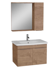 Vitra 65522 Quadrum Altın Meşe Set 80cm