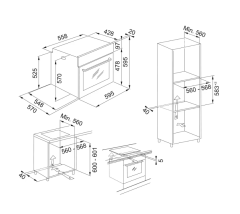 Franke FSL 82 P XS Smart Linear Inox Fırın