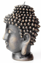 Dekoratif Mahayana Buddhas Buda Büst Mum 15 cm