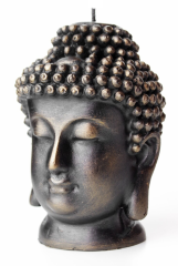 Dekoratif Mahayana Buddhas Buda Büst Mum 15 cm