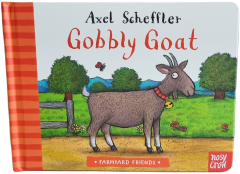 İngilizce Axel Scheffler'ın hazırladığı Farmyard Friends Series 4 Kitap Koleksiyonu (Higgly Hen, Portly Pig, Cuddly Cow,Gobbly Goat)