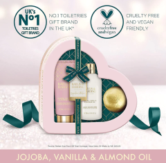 Baylis & Harding Jojoba, Vanilya ve Badem Yağı Lüks Banyo Hediye Seti - Vegan Dostu