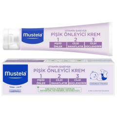 Mustela Vitamin Barrier 1-2-3 Pişik Kremi 100ml