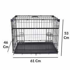 Katlanabilir Tel Kedi Köpek Kafesi