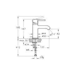 Artema A41984 Minimax S Lavabo Bataryası