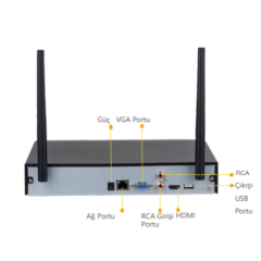 Imou NVR1104HS-W S2 4 Kanal Wi-Fi Nvr Kayıt Cihazı